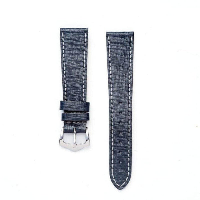 Black Saffiano Leather Watch Strap | Watch Bands