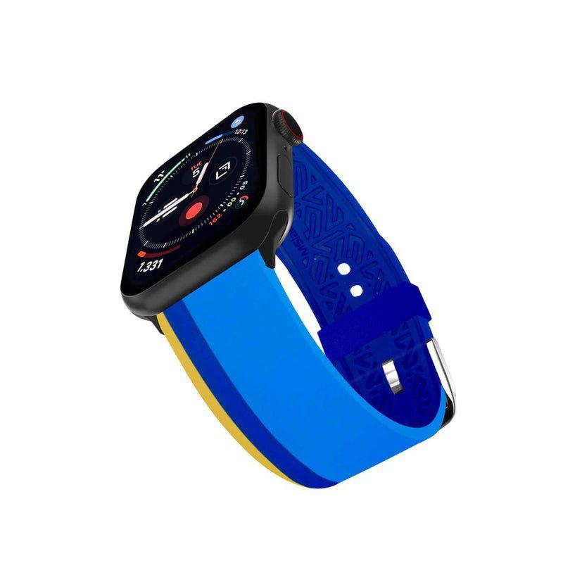 Eco-Flex Watch Band for Any Smartwatch - Blue color - Bio Rubber Strap- Milano Straps