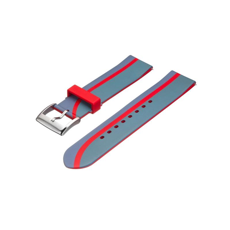 Eco-Flex Watch Band for Any Smartwatch- Grey - Milano Straps