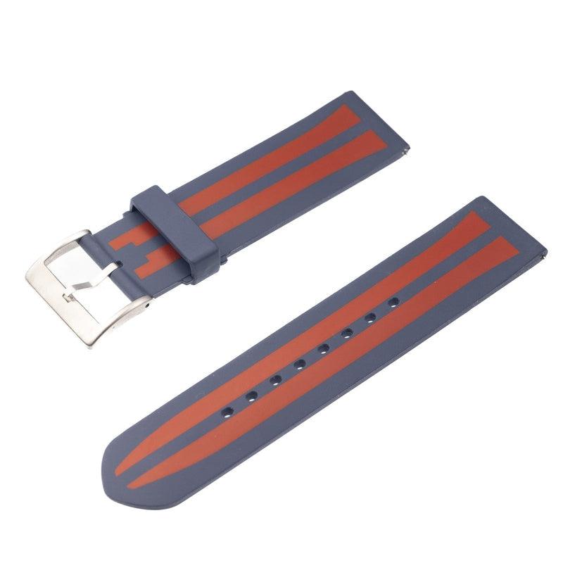 Eco-Flex Watch Band for Any Smartwatch- Grey color - Milano Straps