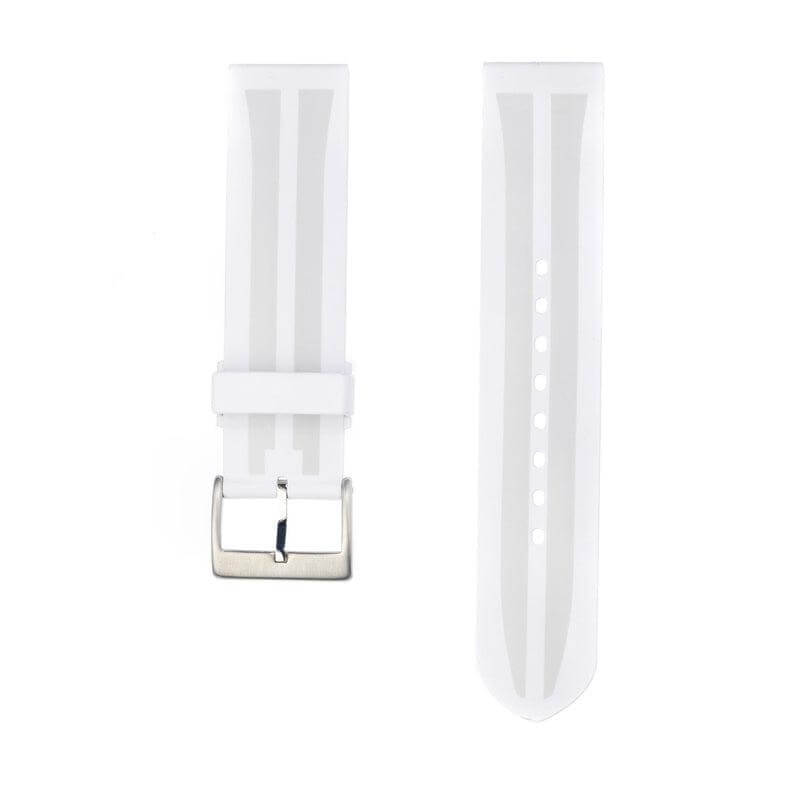 Eco-Flex Watch Band for Any Smartwatch- White - Milano Straps