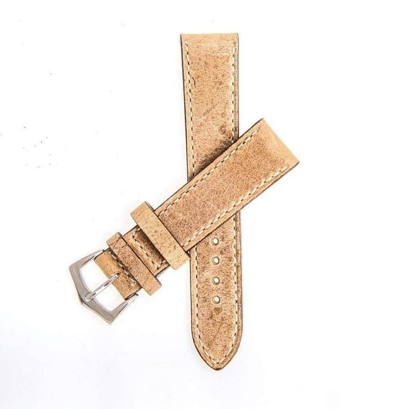 Gaucho Leather Vintage Watch Strap - Leather strap- Milano Straps