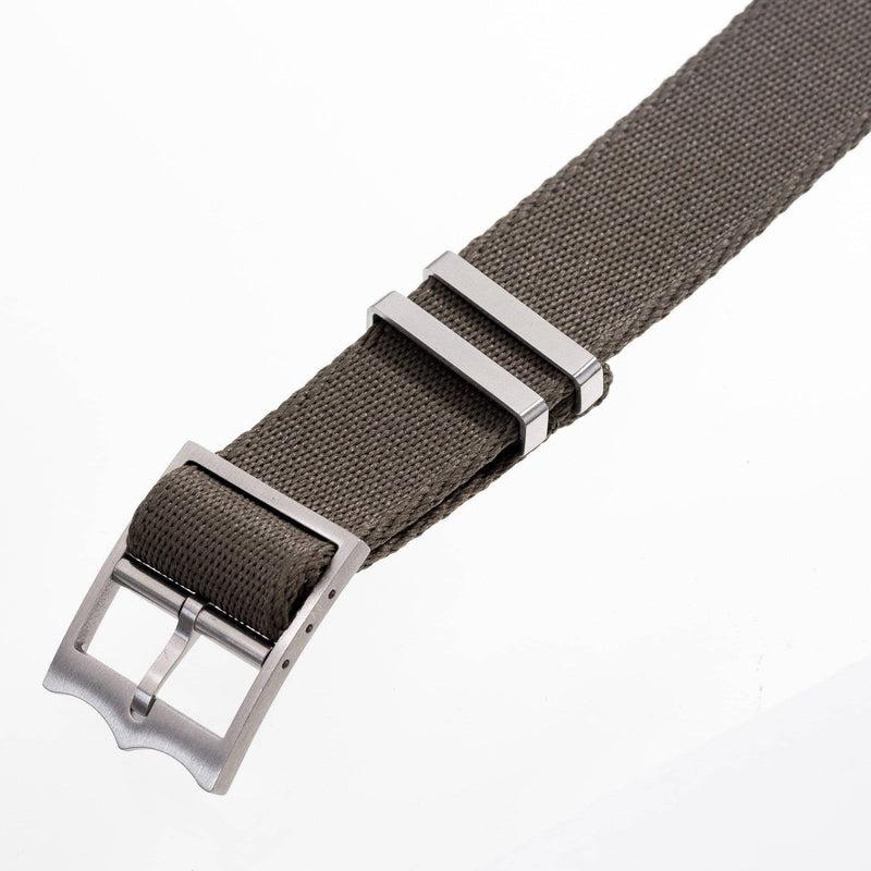 Nato Watch Strap Military Green - Tudor Watch Style - 100% Recycled - Milano Straps