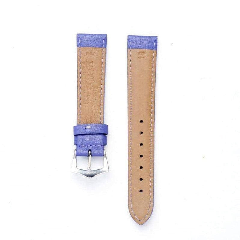 Purple Nappa Leather Strap - Milano Straps
