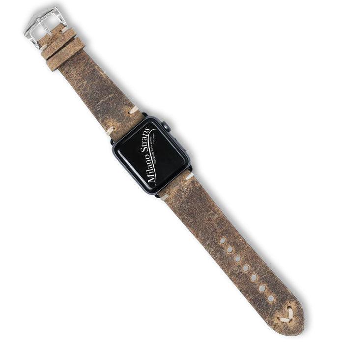 Apple Watch Leather Band ™ Mohawk Leather Vintage - Milano Straps