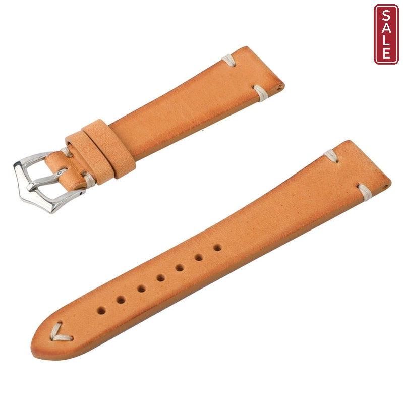 Apple Watch Leather Band ™ Natural Vintage - Milano Straps