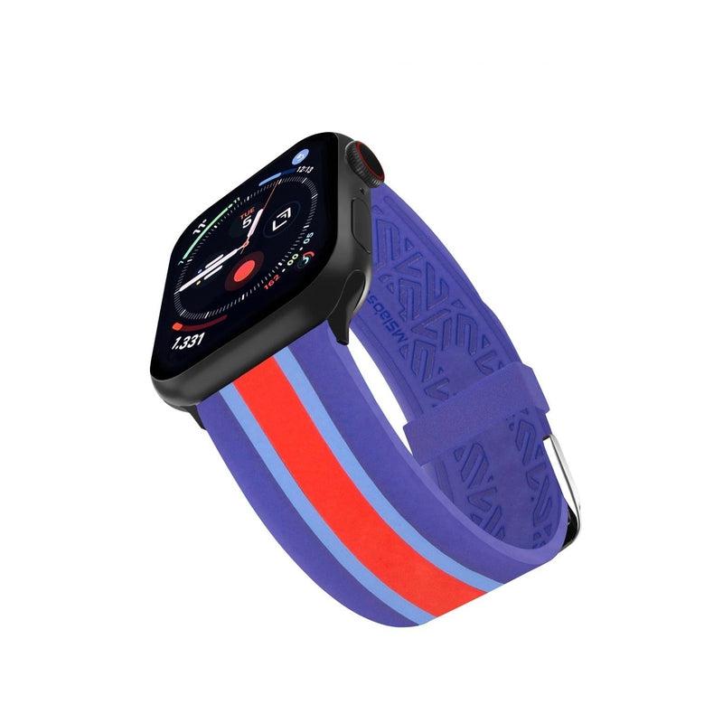 Eco-Flex Watch Band for Any Smartwatch-Blue color - Milano Straps