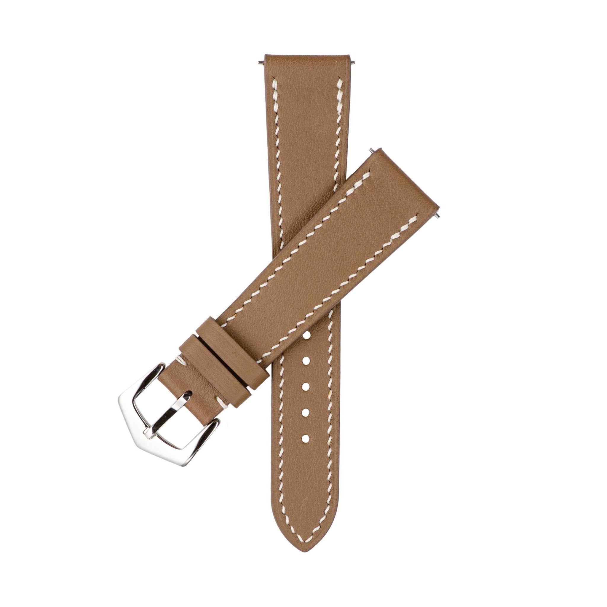 Toupe Swift Leather Watch Strap - Milano Straps - Watch Bands